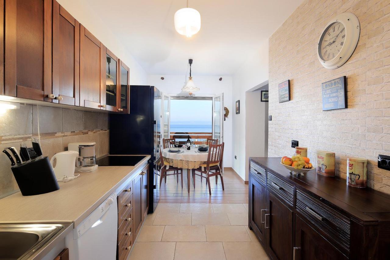 Apartment Vincent With Beautiful Sea View Terrace Клейновиця Екстер'єр фото